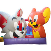 inflatable tom and jerry bouncer